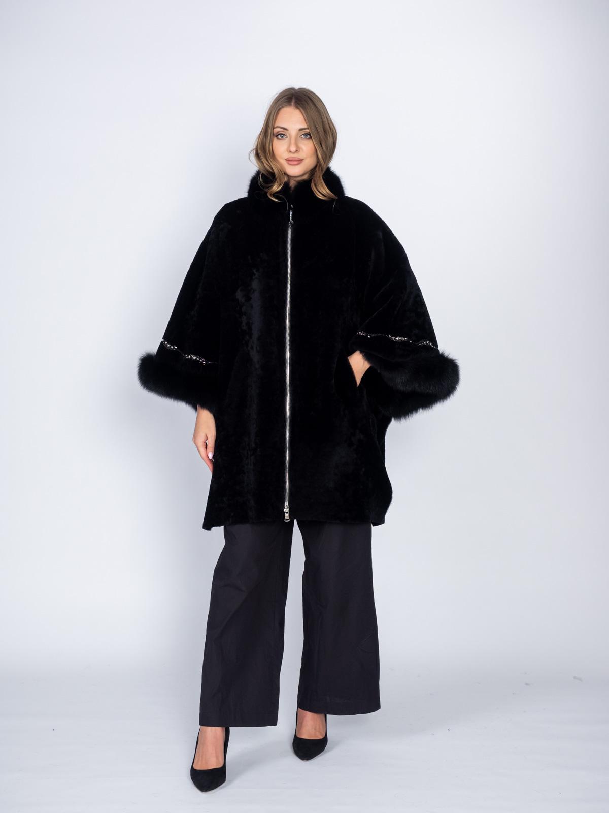 Дубленка женская из меха овчины LINDI WEST 7211-90T