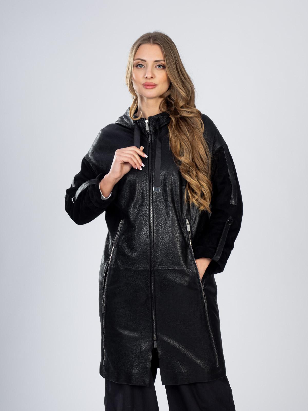 Куртка женская из натуральной кожи OKSA Z8011
