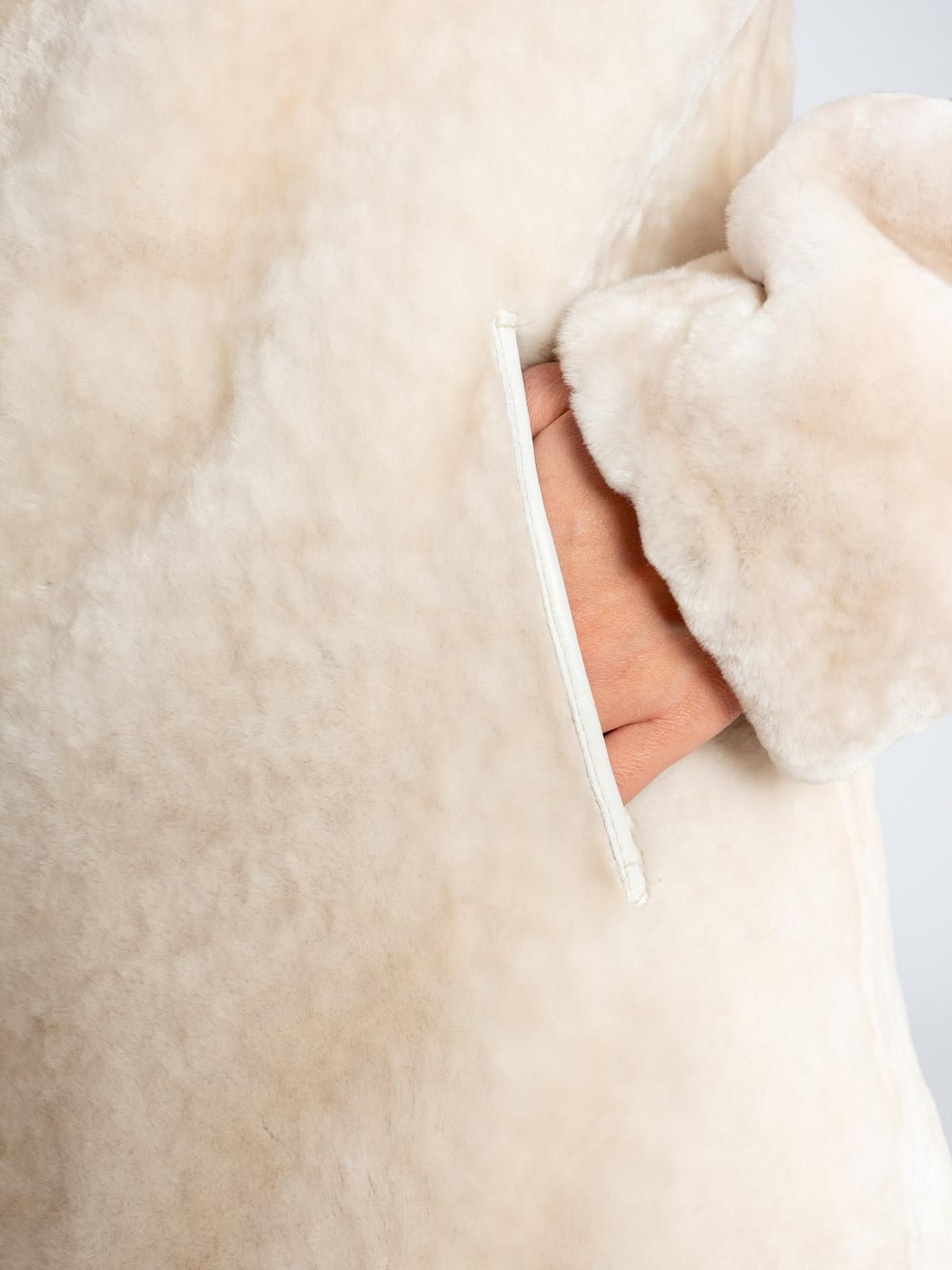 Шуба женская из меха овчины МиРель М-503