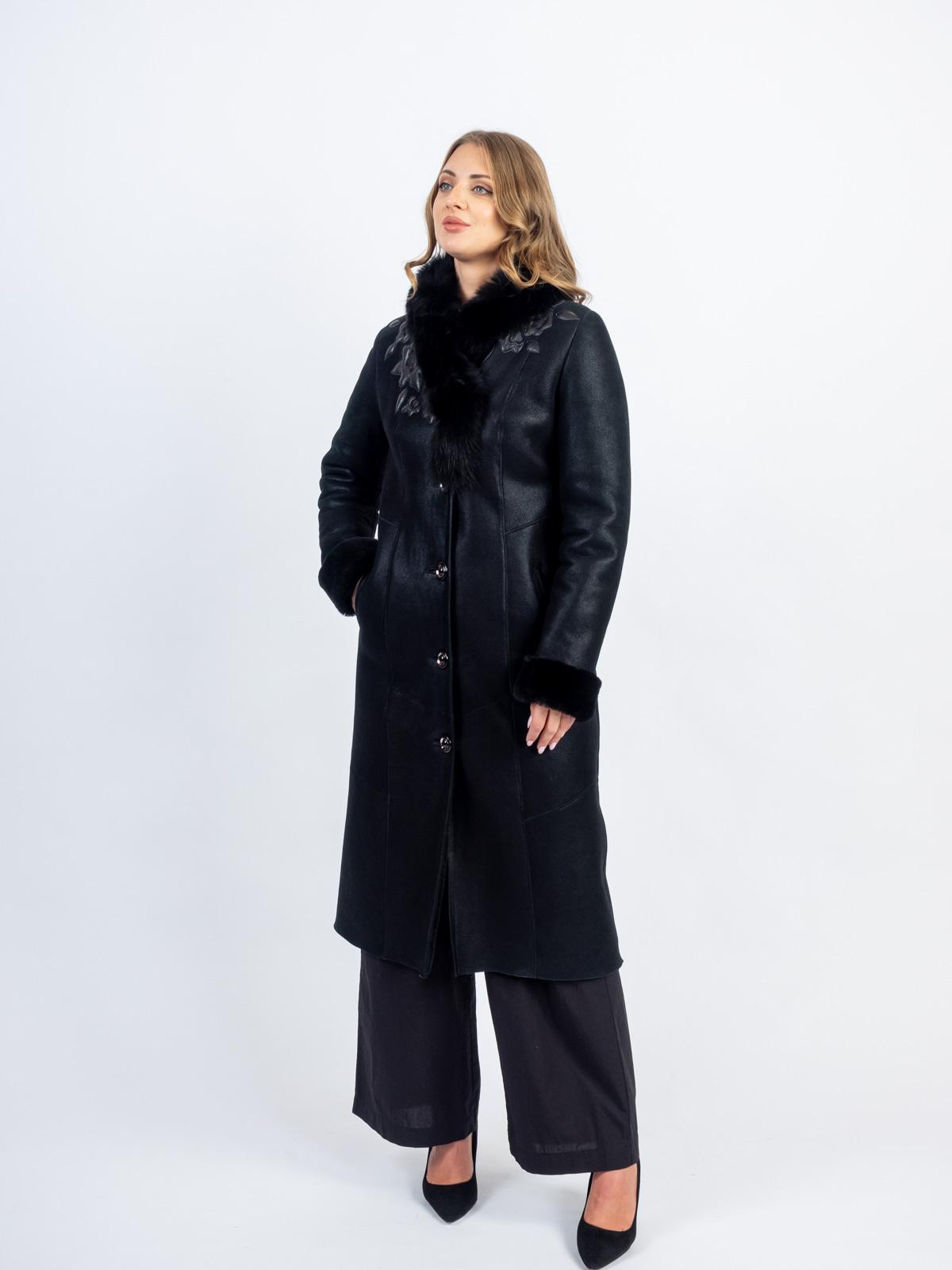 Дубленка из меха овчины S-3037