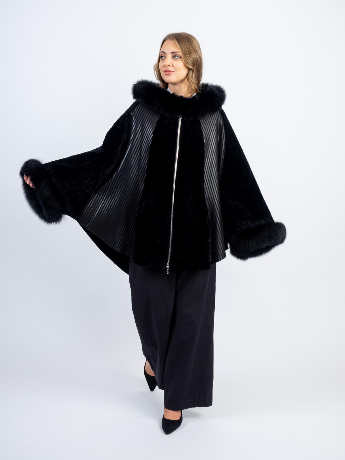 Дубленка из меха овчины LINDI WEST 7235-83KPST