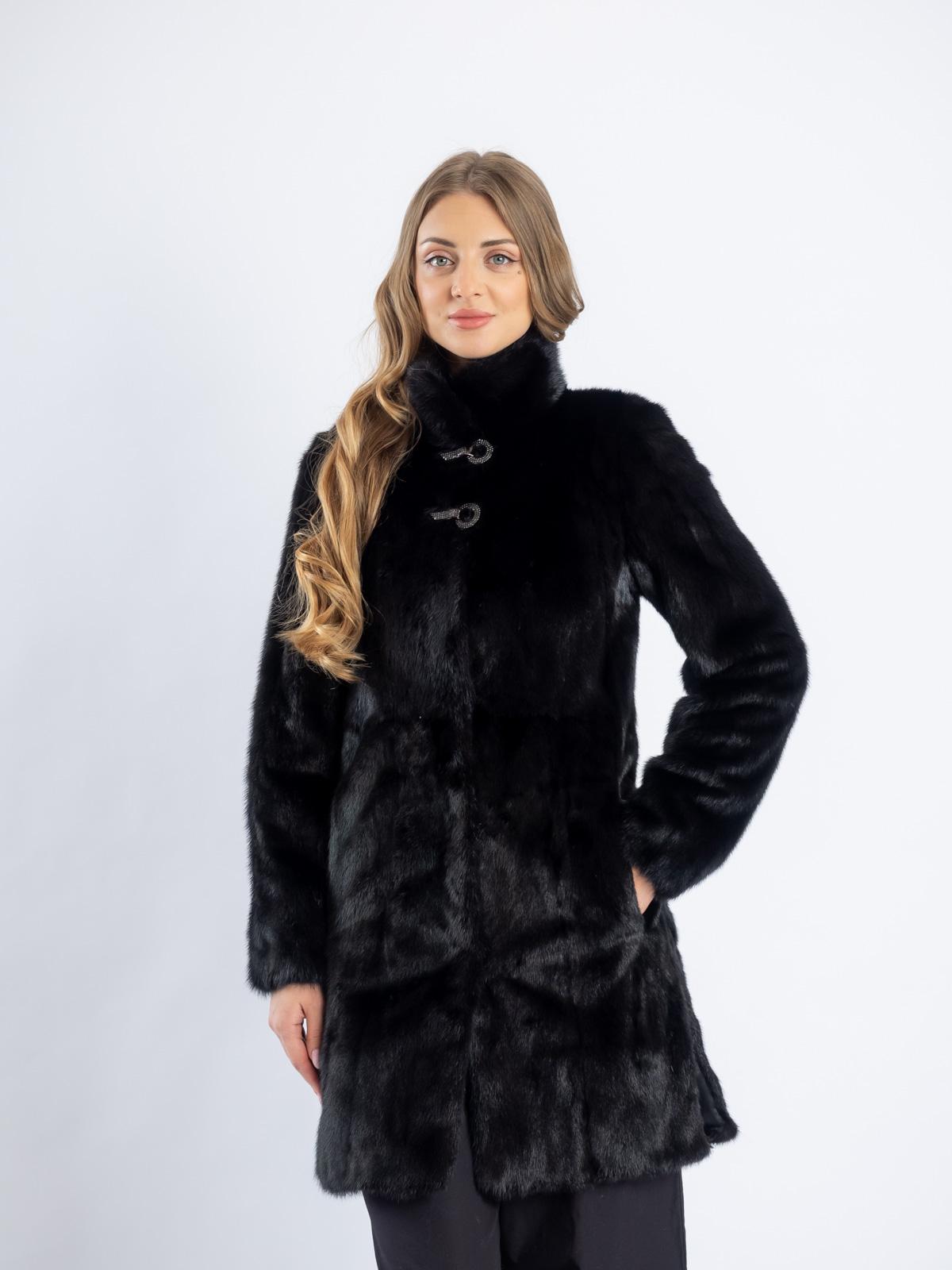 Шуба женская норковая Меха России Френч №3