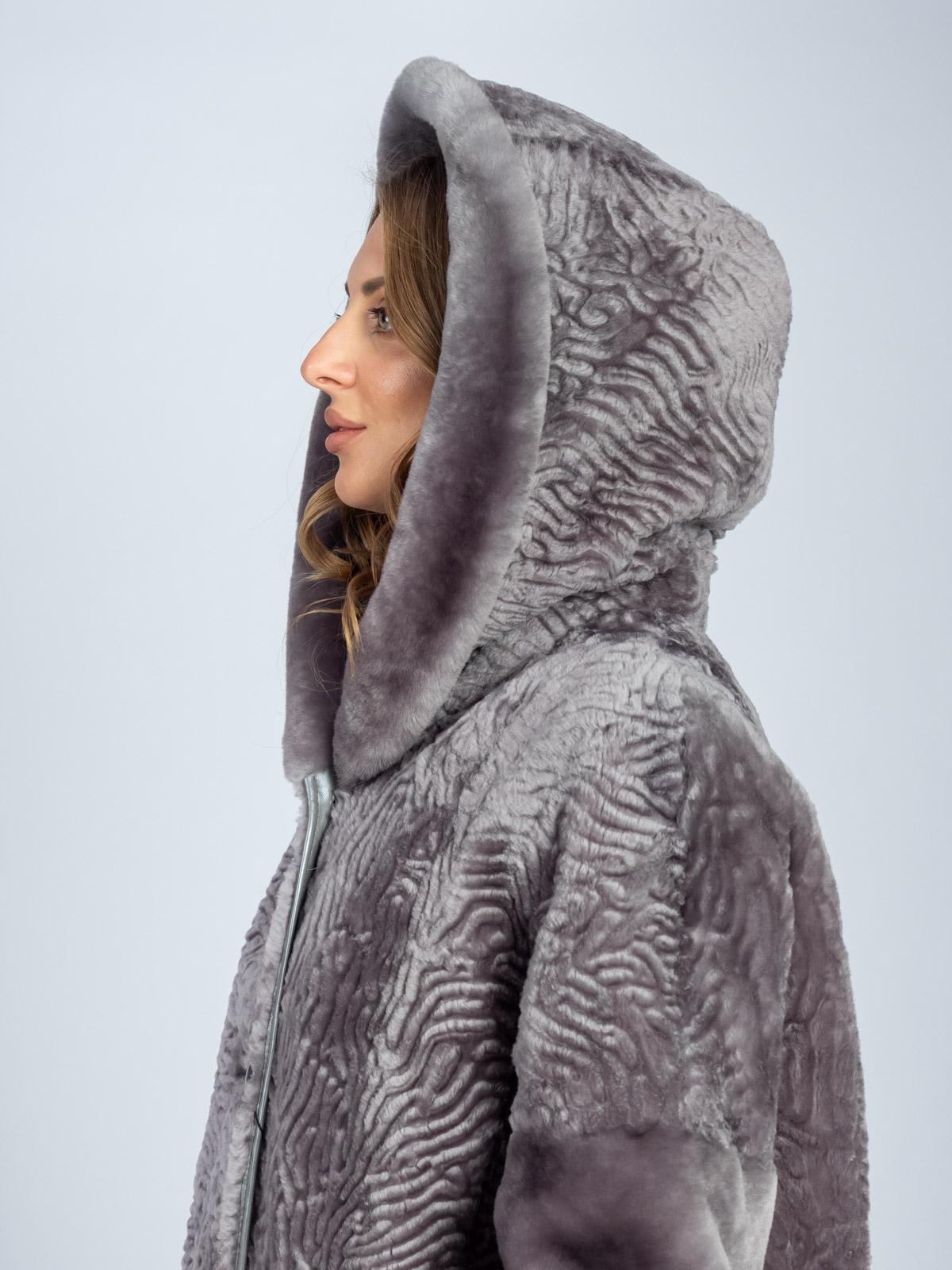 Шуба женская из меха овчины Sofia Furs B281