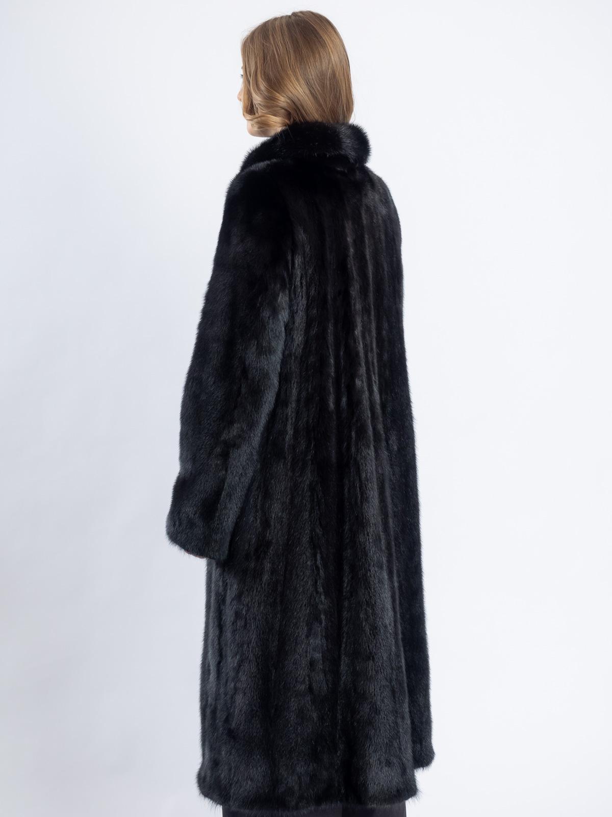 Шуба из меха норки Трапеция роспуск