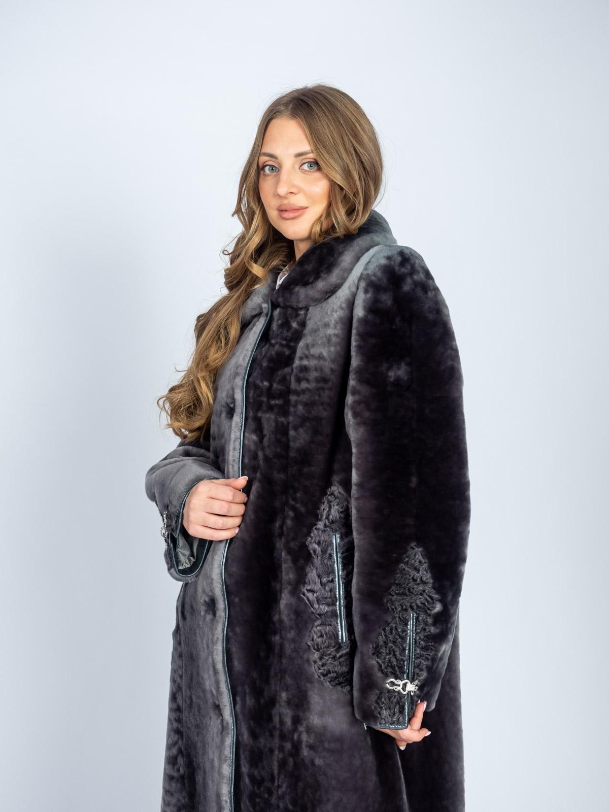 Шуба из меха овчины Bagira Queen M-111