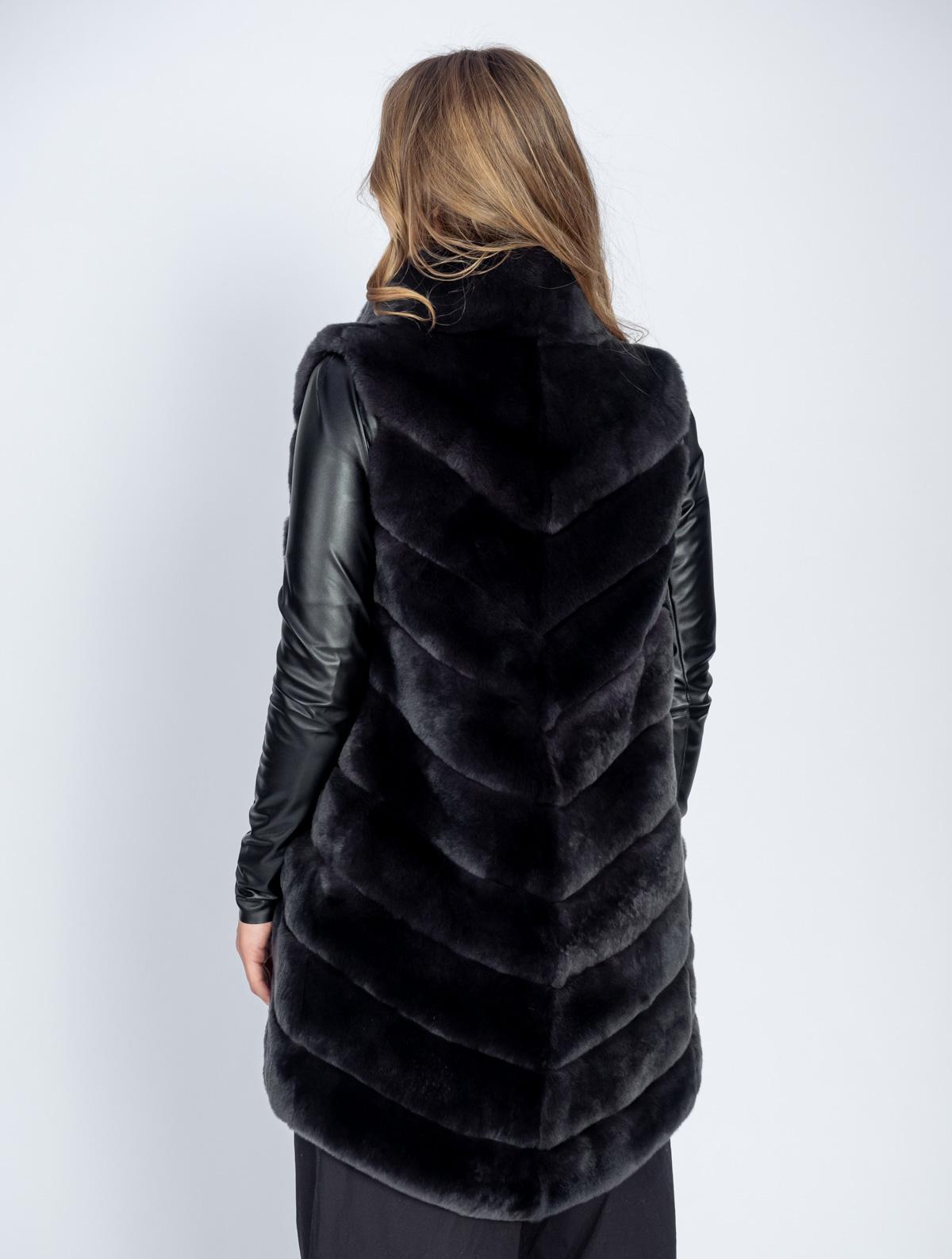 Жилет из меха из кролика Меха России 574