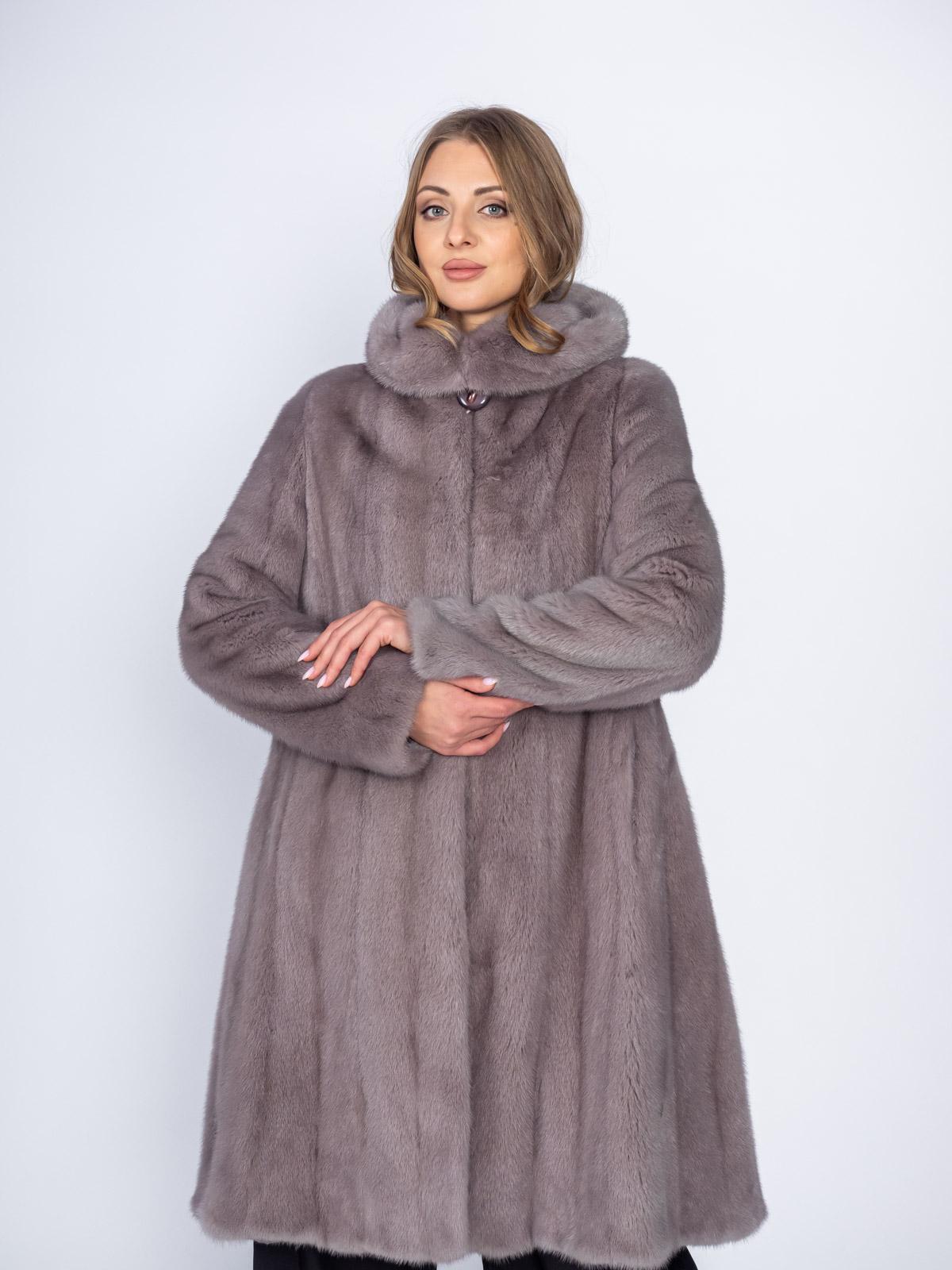 Шуба норковая женская Классика Балетка 