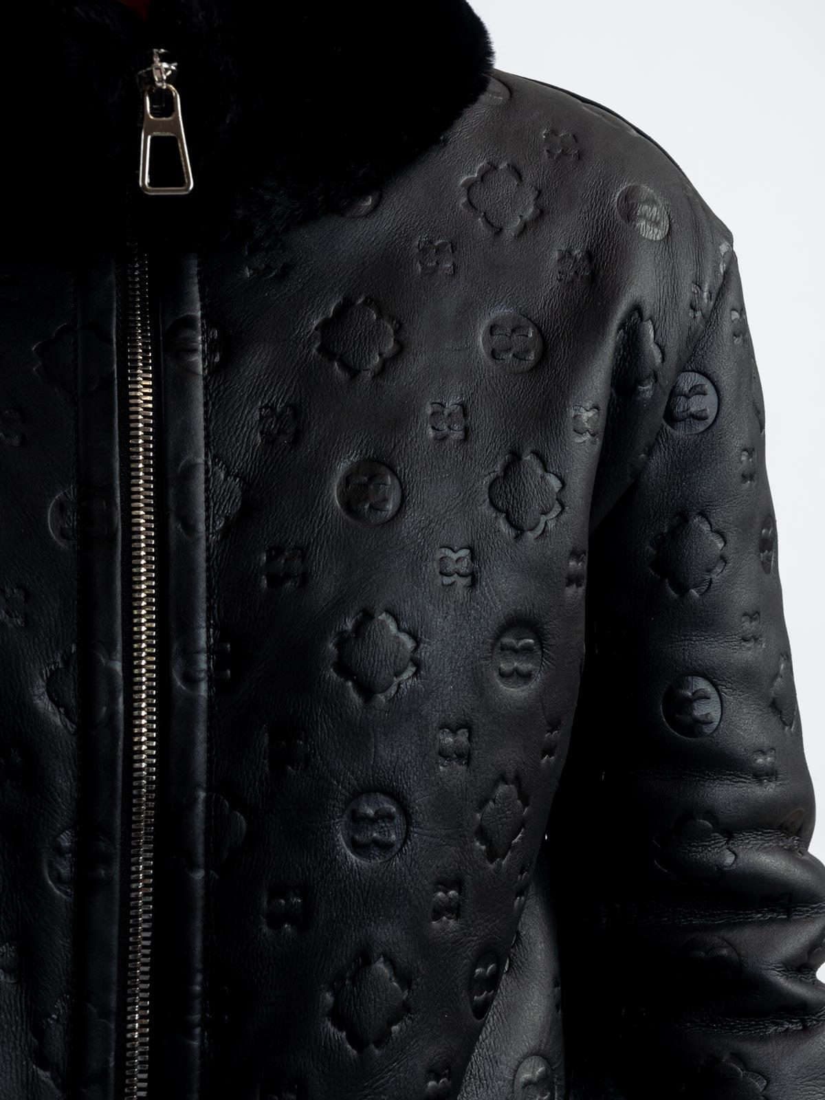 Дубленка из меха овчины Mefi KK-10441