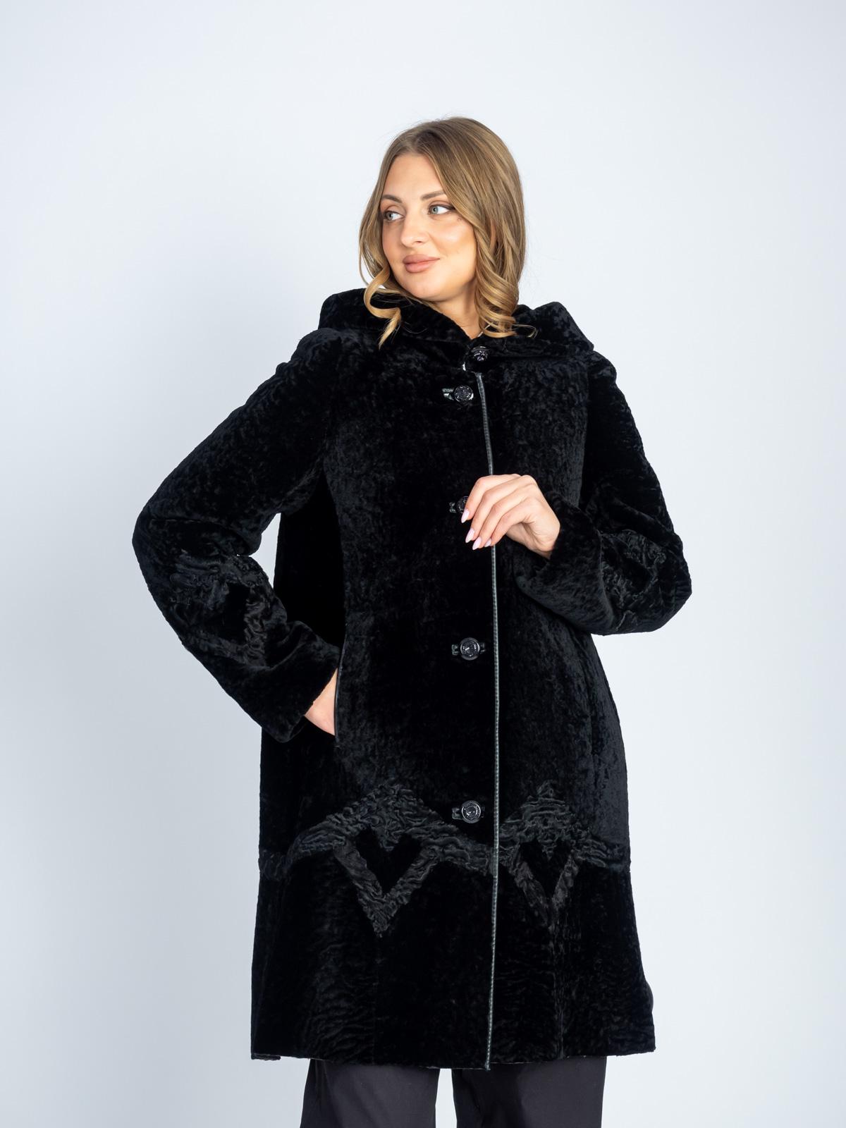 Шуба из меха овчины М-Стиль Н 2