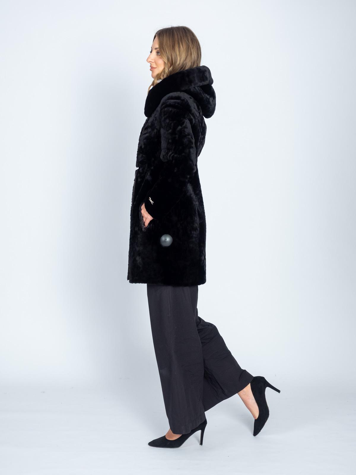 Шуба из меха овчины Bagira Queen M-47