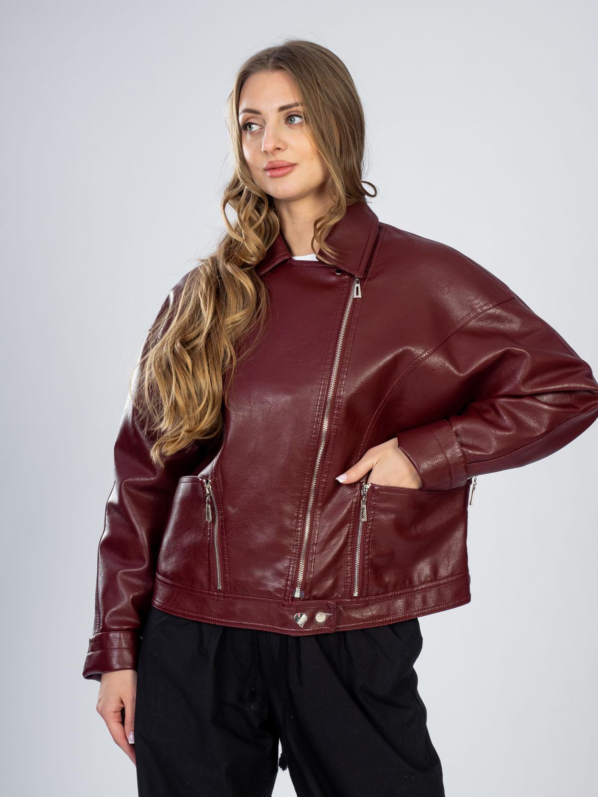 Куртка из эко-кожи женская  2091