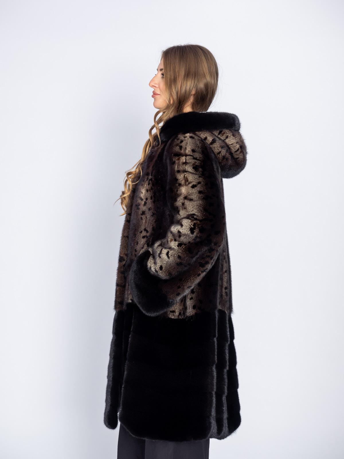 Шуба из меха норки Меховая Мода 406-34