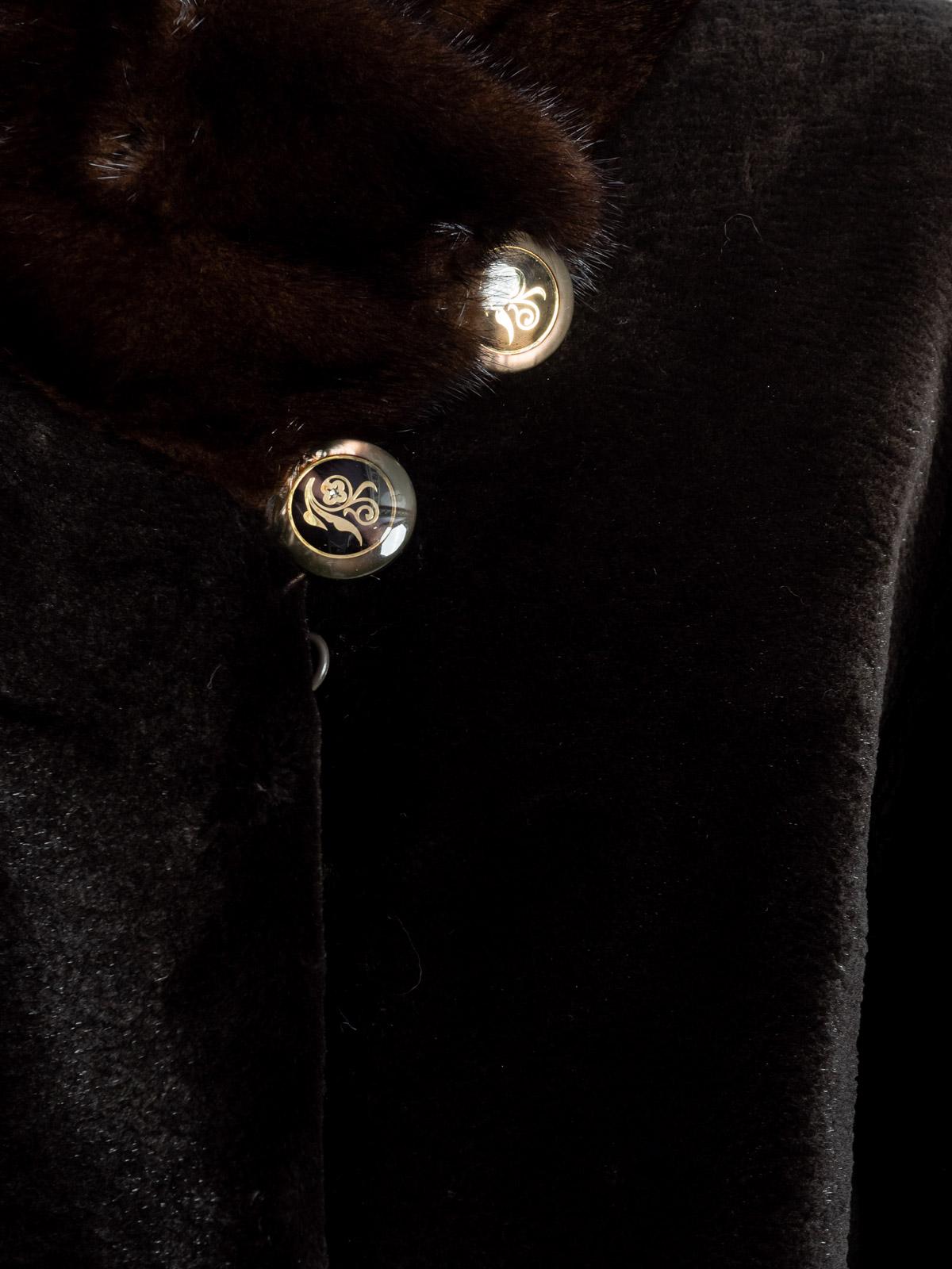 Шуба женская из меха бобра 453