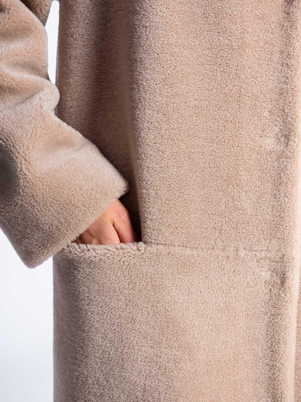 Шуба двусторонняя из эко-меха GRV Premium Furs M-2053/1