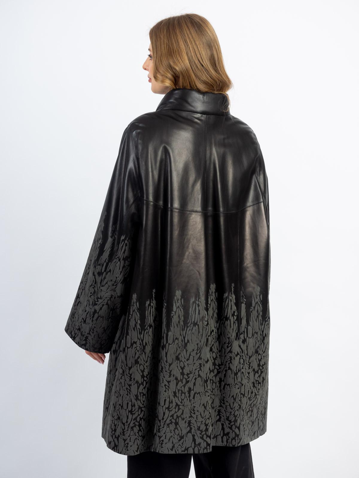 Плащ женский из натуральной кожи LINDI WEST 2354