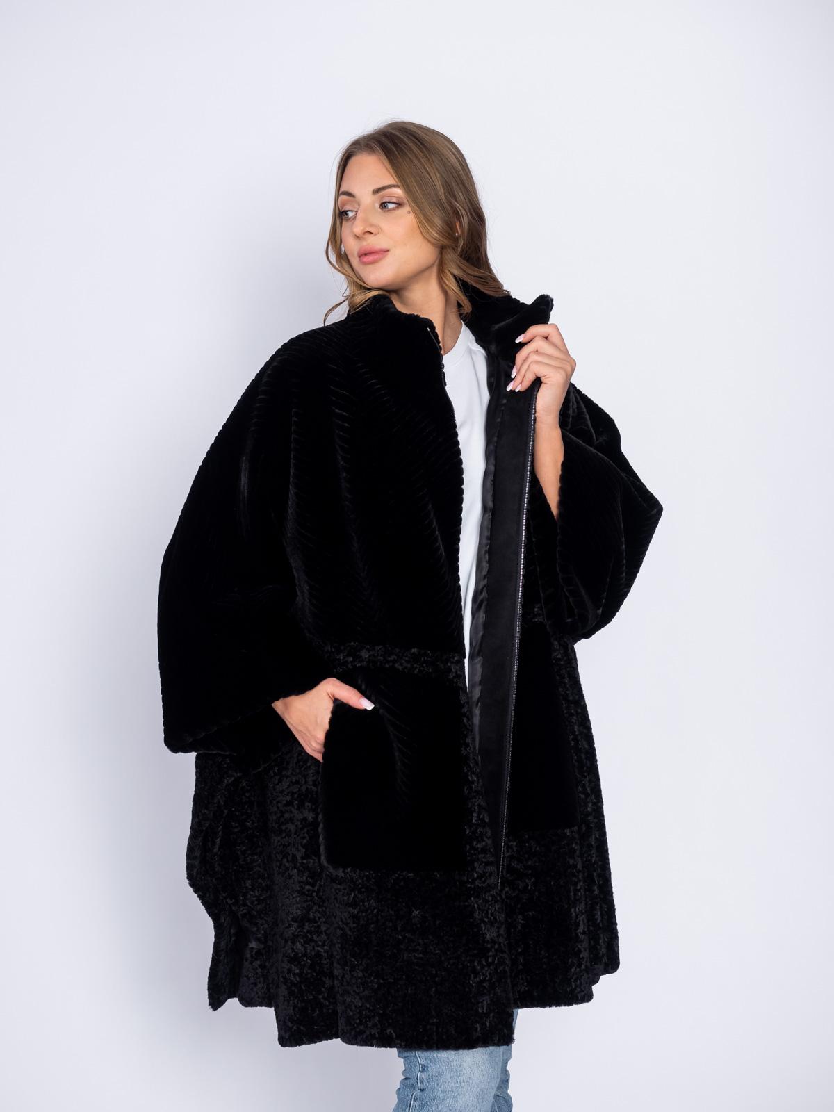 Шуба из эко-меха Jemilis Jl172/90/3