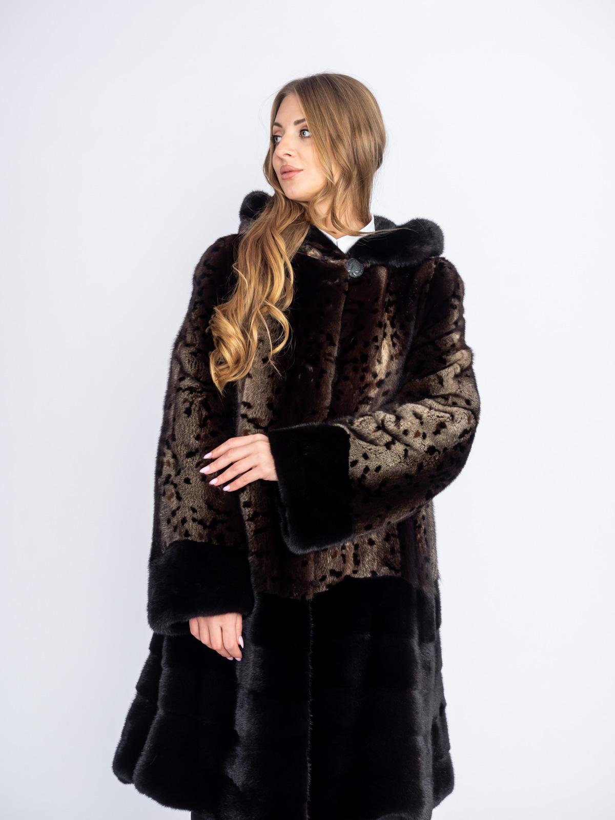 Шуба из меха норки Меховая Мода 406-34