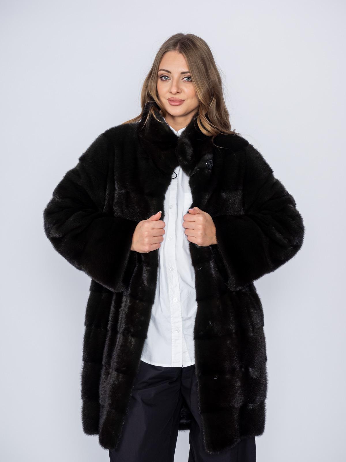 Шуба из меха норки Меха России 376-16