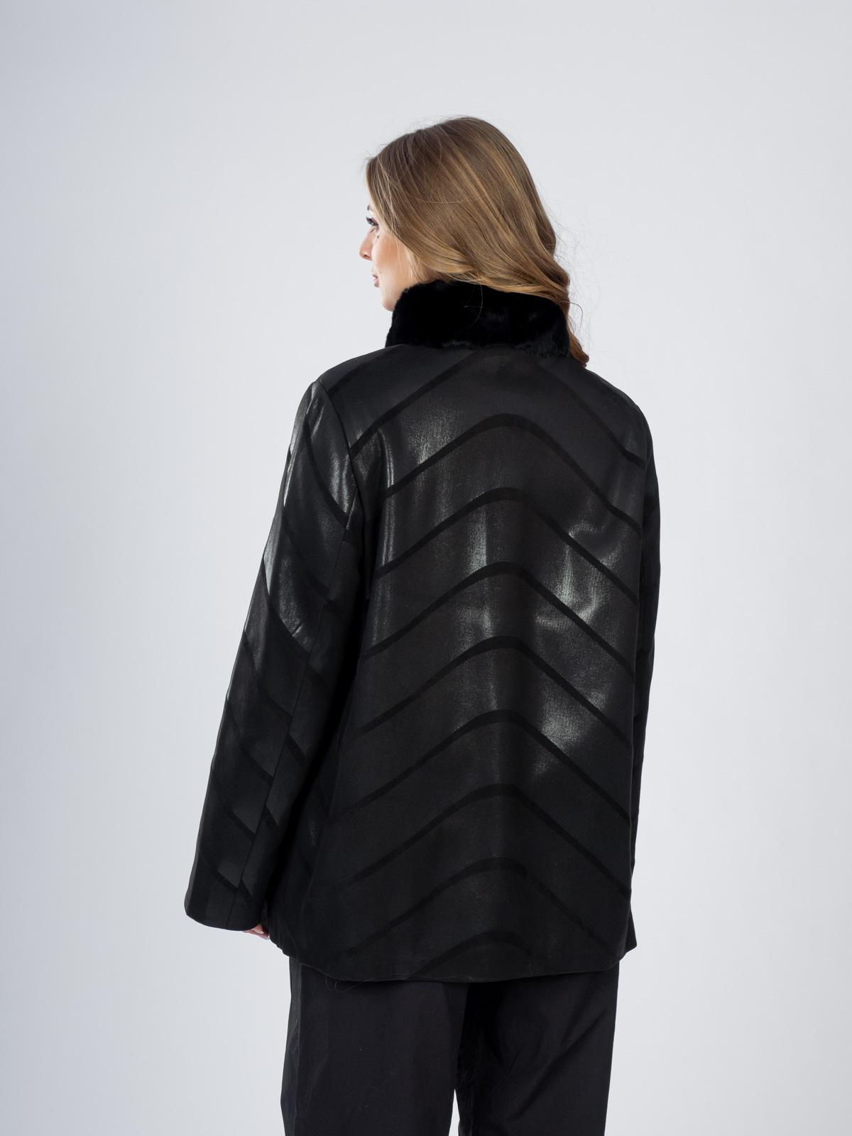 Куртка женская из натуральной кожи ELISLEATHER 15220