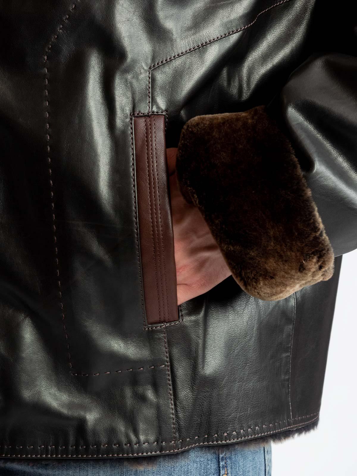 Дубленка с подкладом из овчины Fabio Fischer DK 486