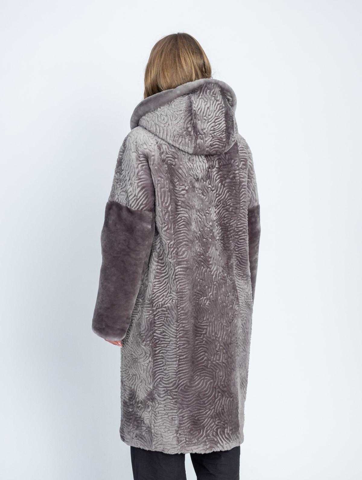 Шуба женская из меха овчины Sofia Furs B281