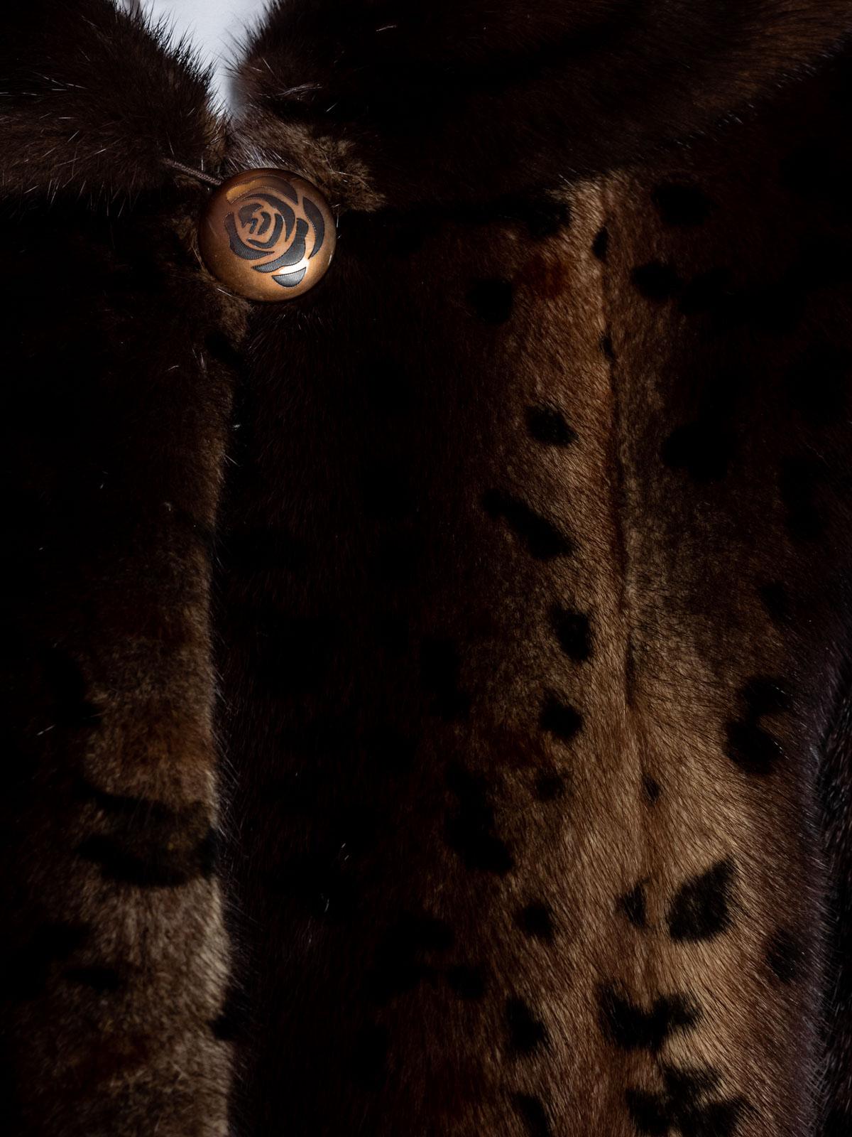 Шуба из меха норки женская Меховая Мода 453-34