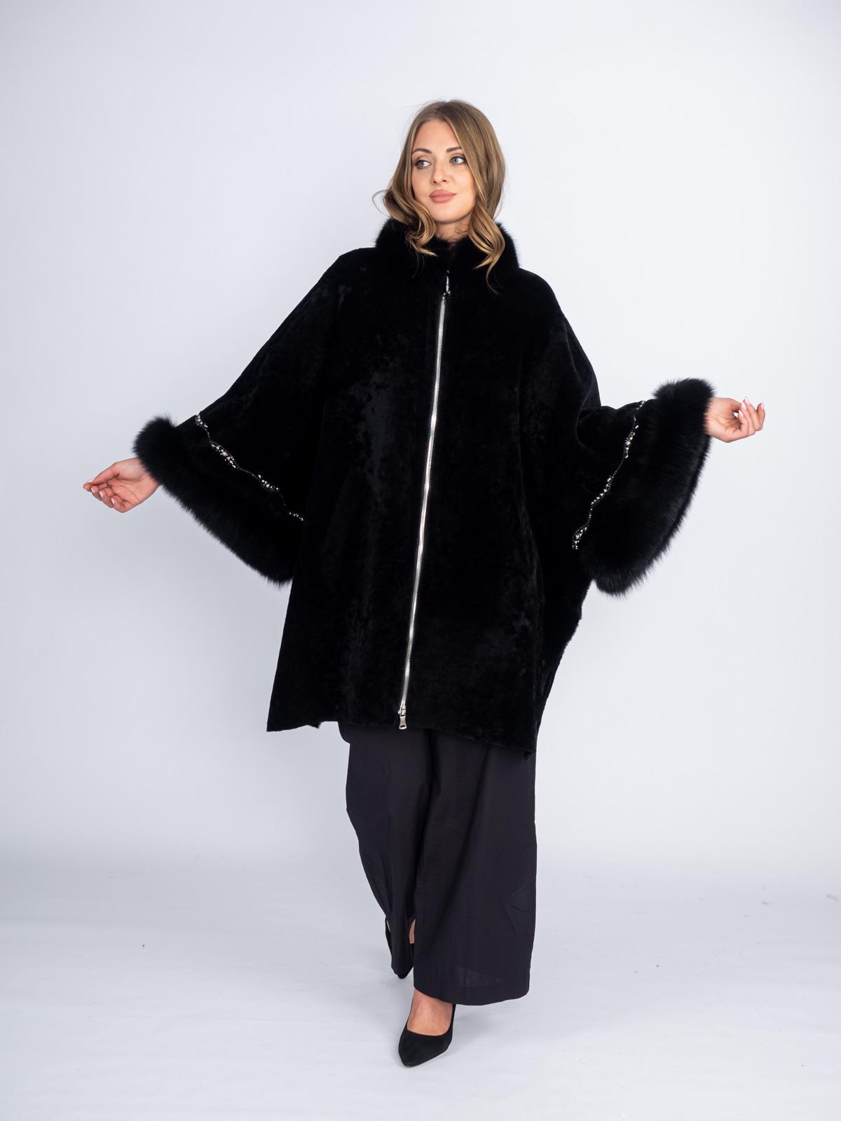 Дубленка женская из меха овчины LINDI WEST 7211-90T