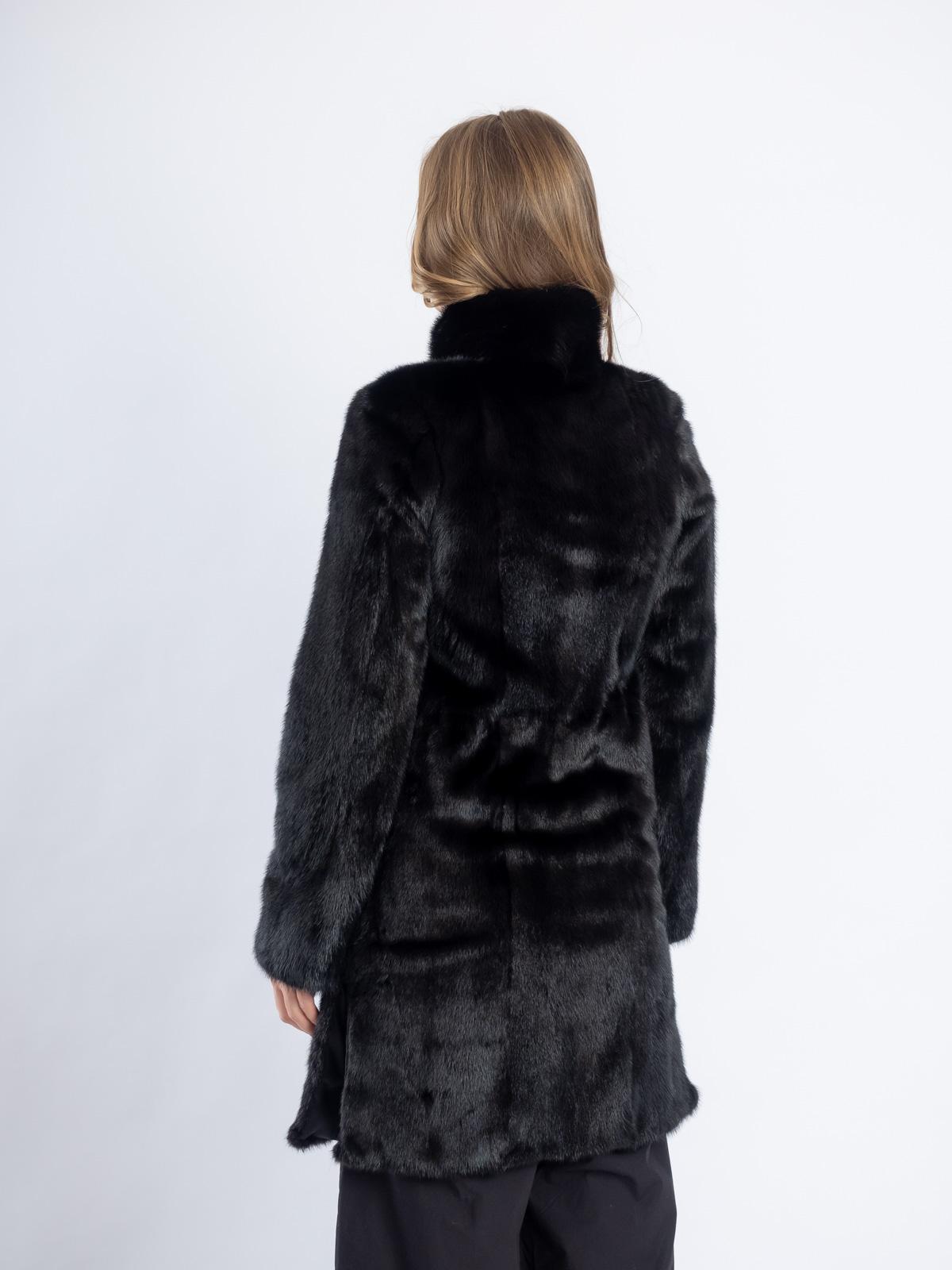 Шуба женская норковая Меха России Френч №3