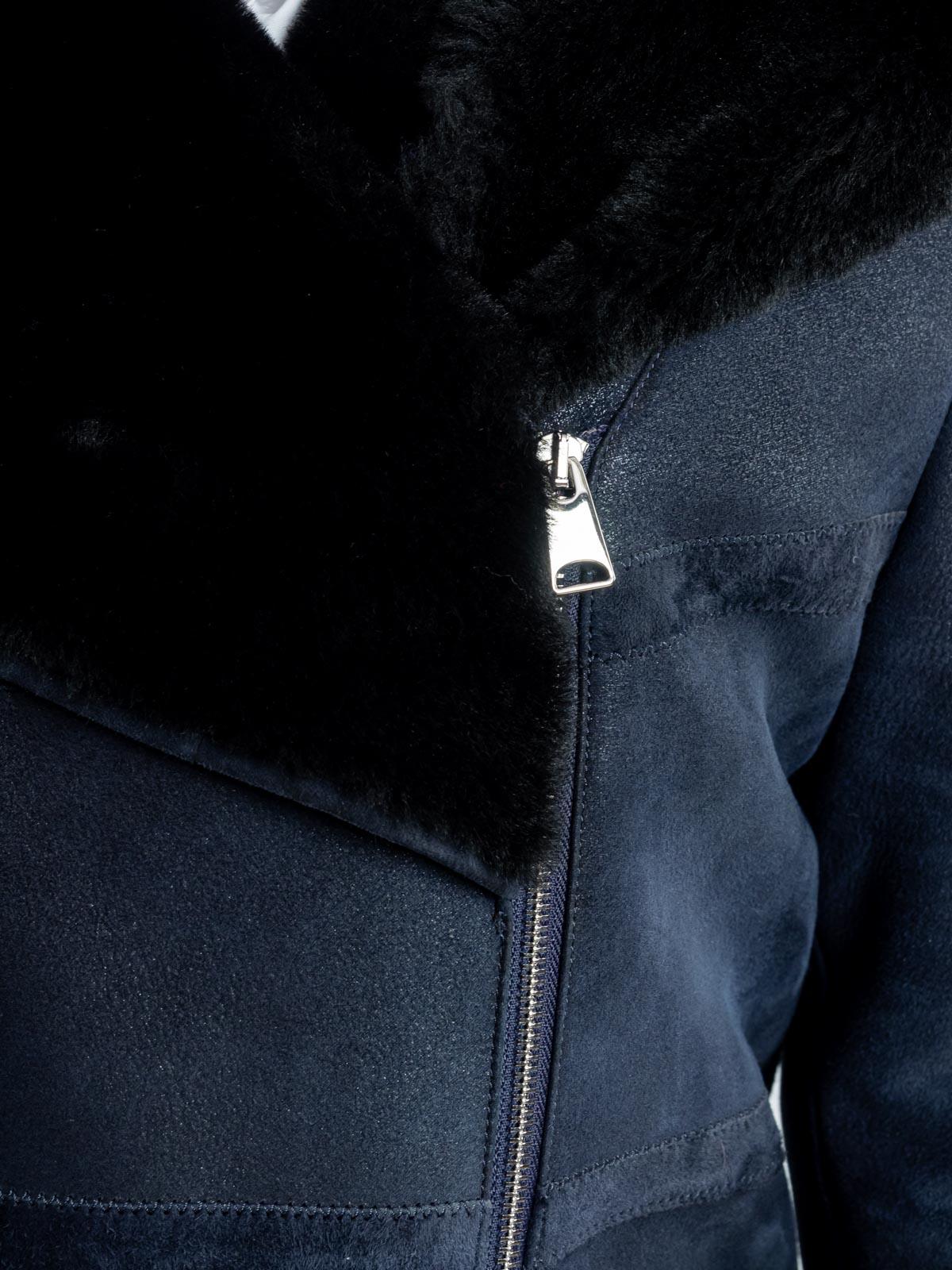 Дубленка женская из меха овчины 2504