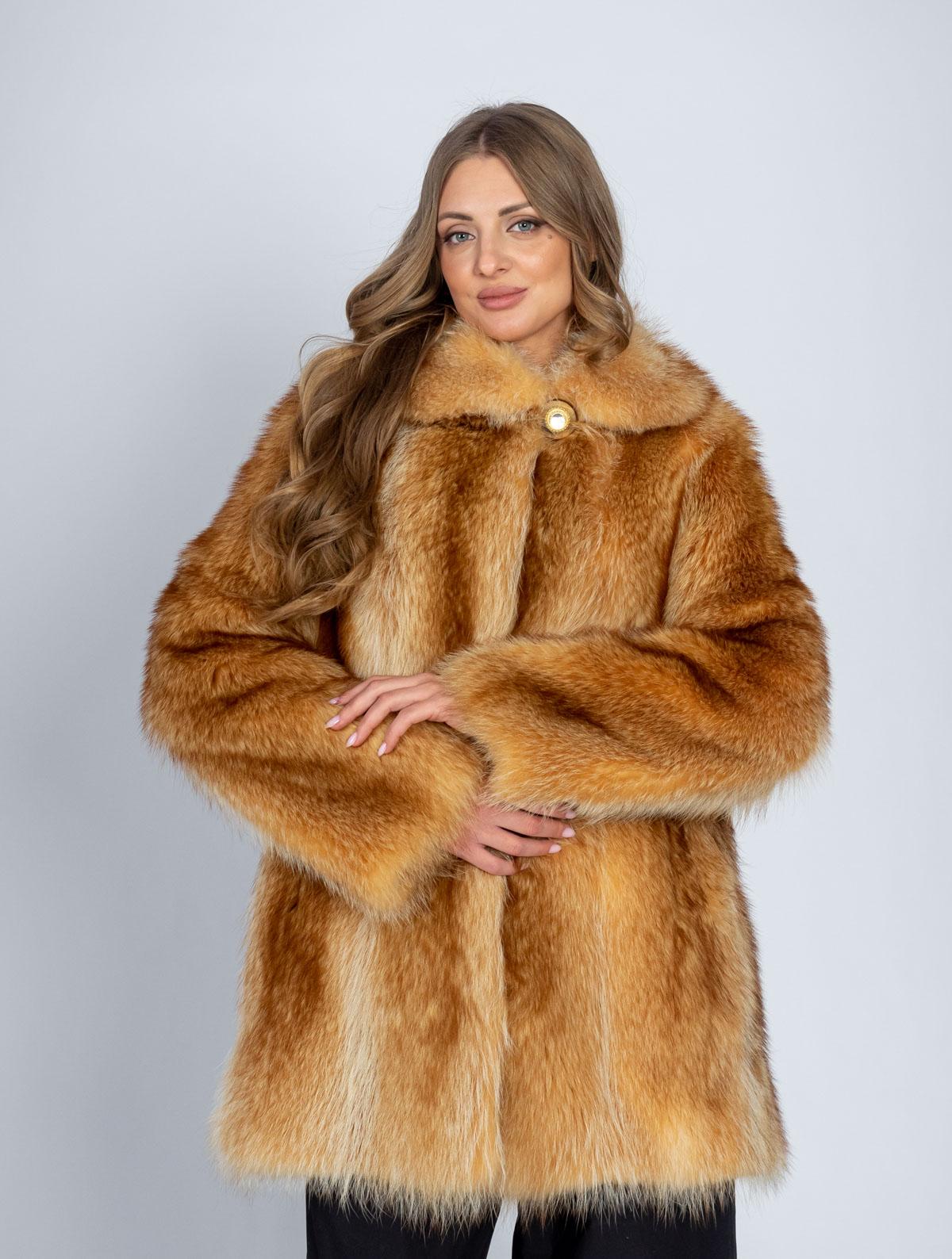 Шуба женская из меха енота Меха России 288-267