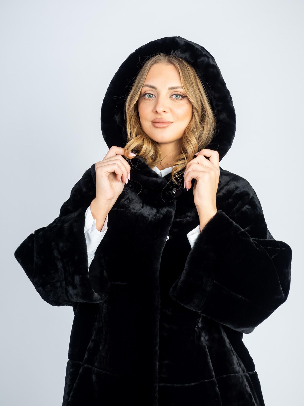 Шуба из меха овчины ADAM FURS Наоми