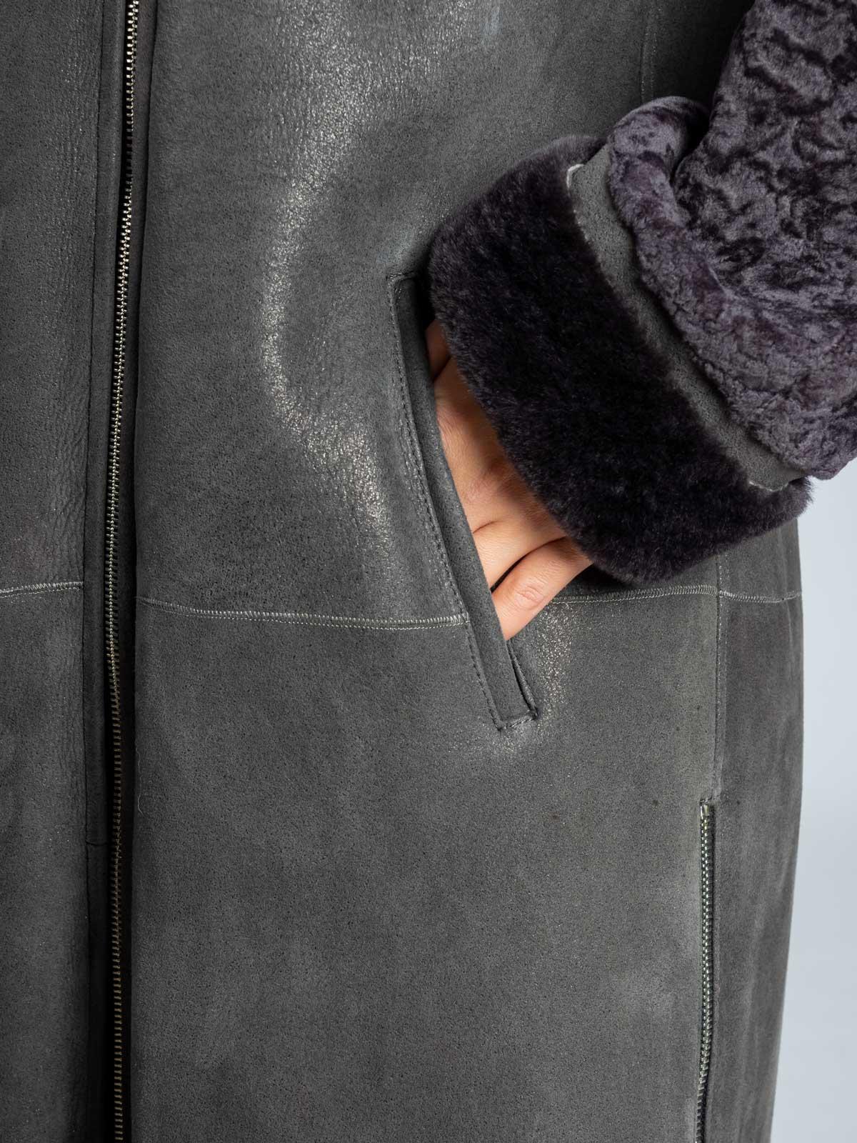 Дубленка из меха овчины DREJANI 3426