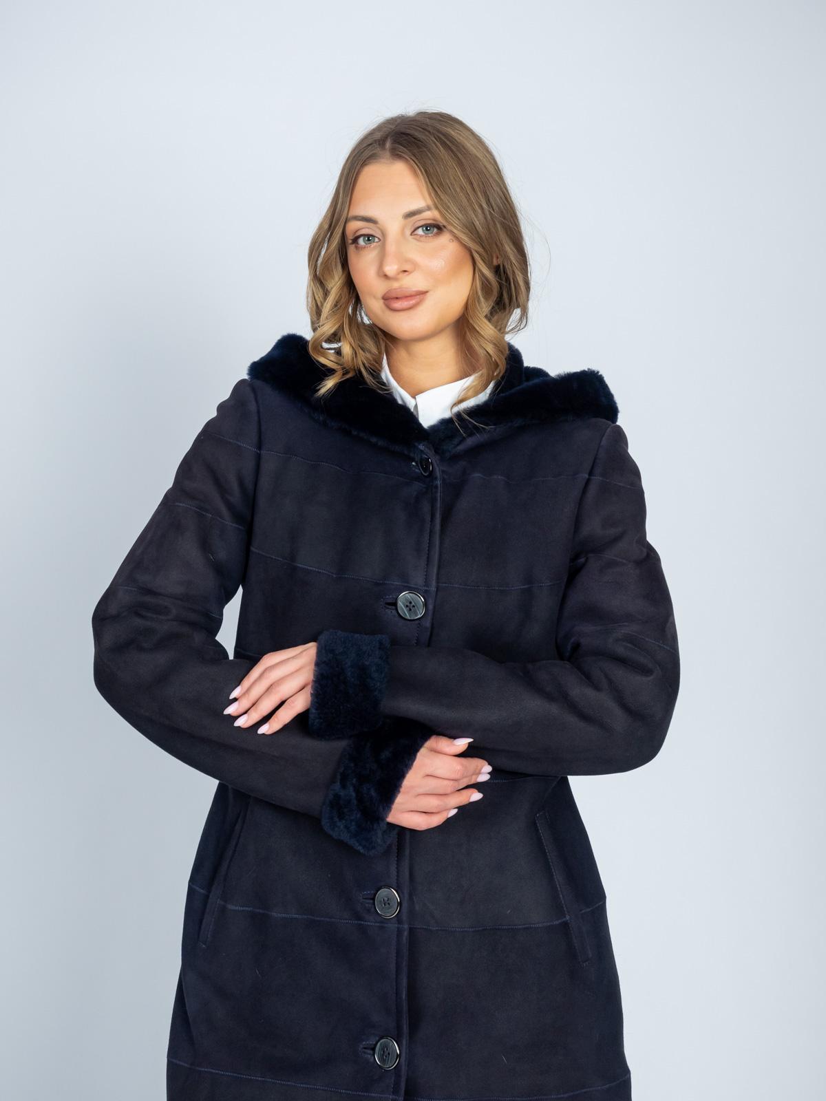 Дубленка из меха овчины 2383