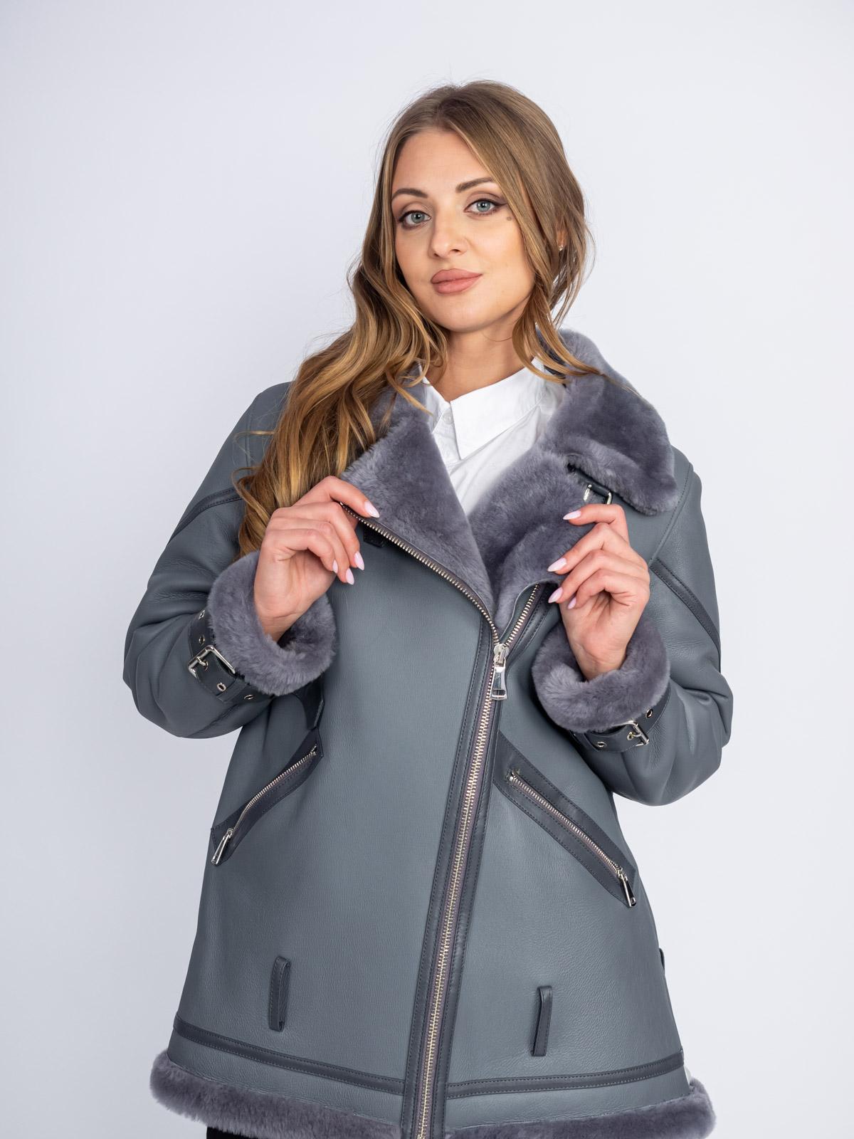 Дубленка женская из овчины  OKSA KC-14