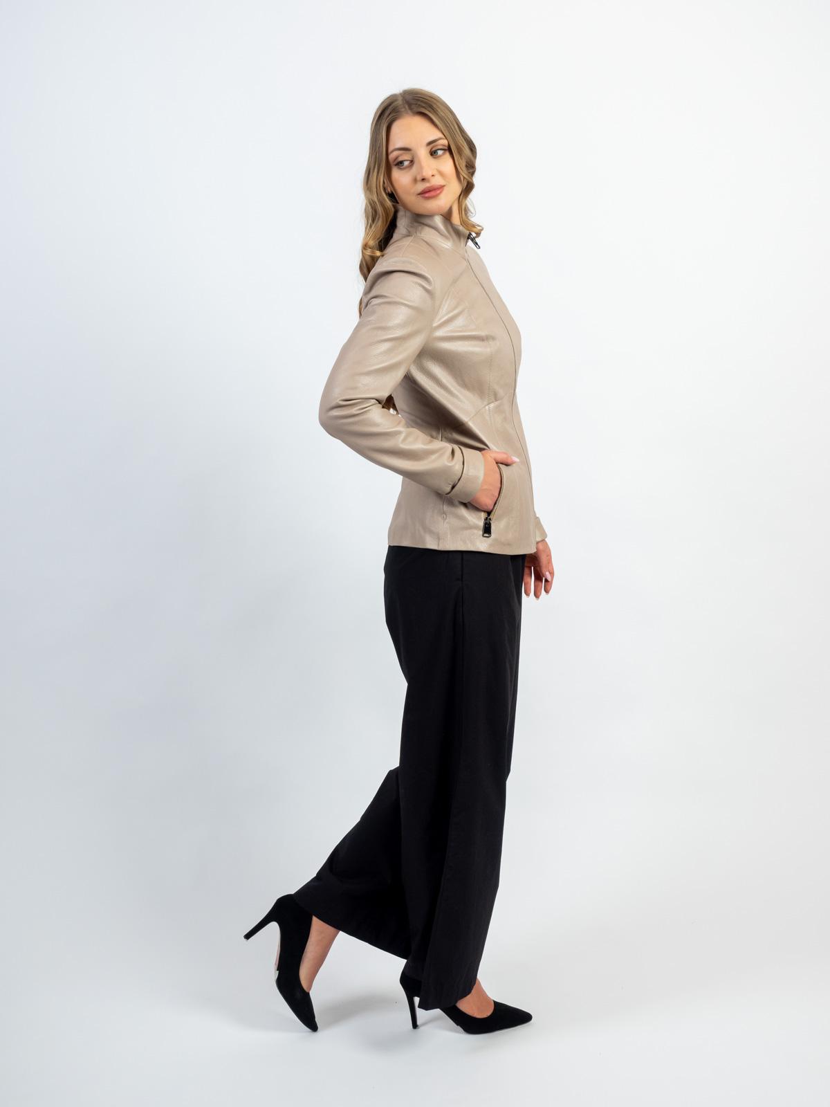 Куртка из натуральной кожи женская OKSA Z-7352