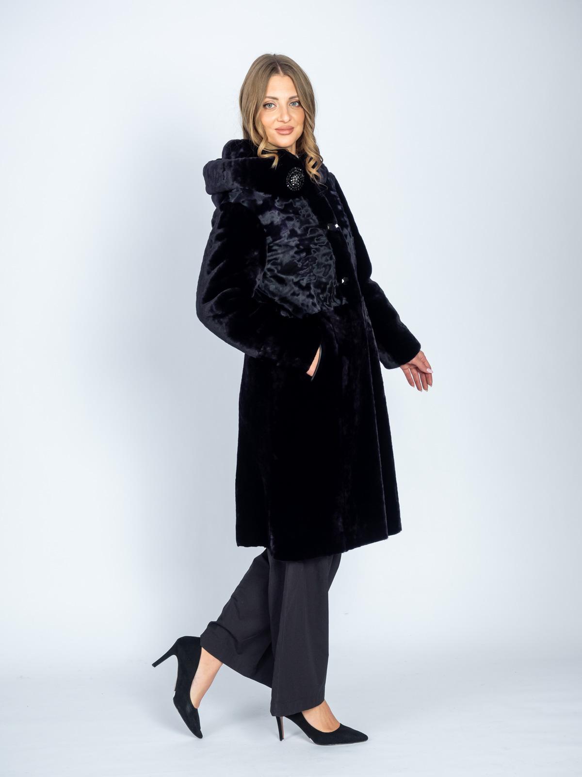 Шуба из меха овчины SOFIA 2105