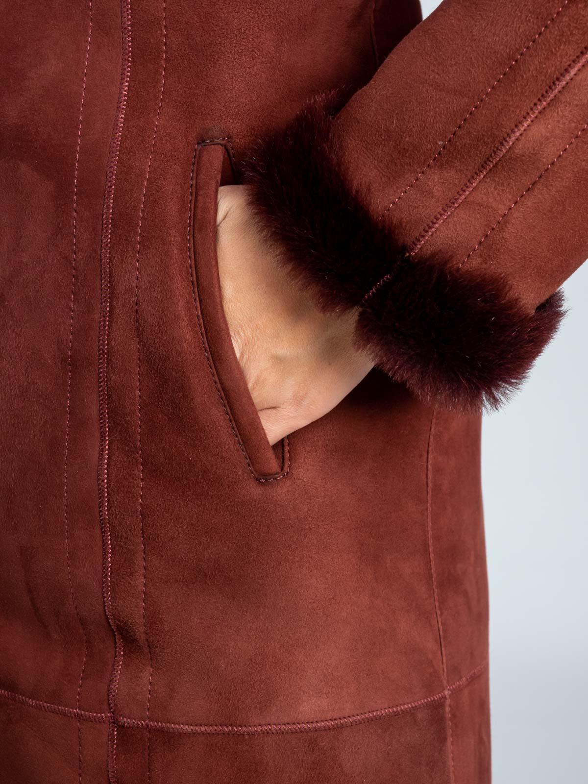 Дубленка женская из овчины Via Valente 8135