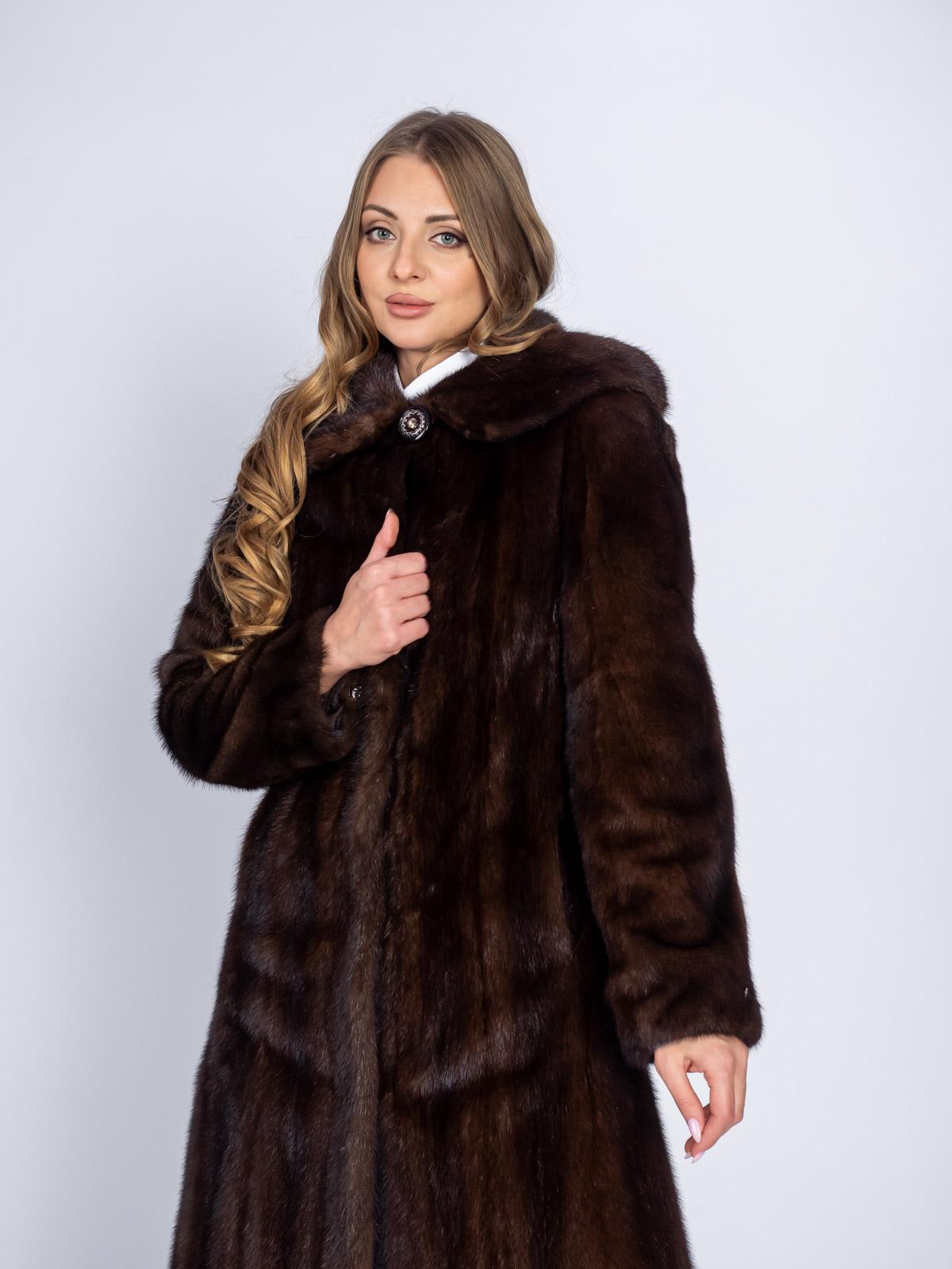 Шуба норковая Классика Гаде