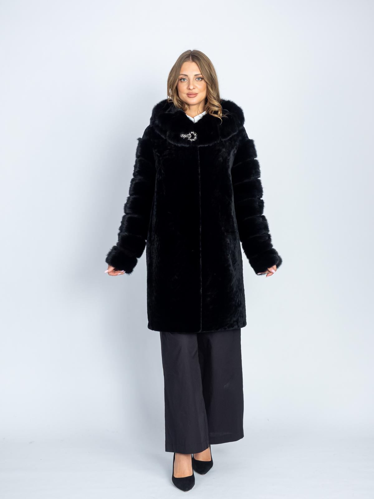 Шуба женская из меха овчины Лиэль 188