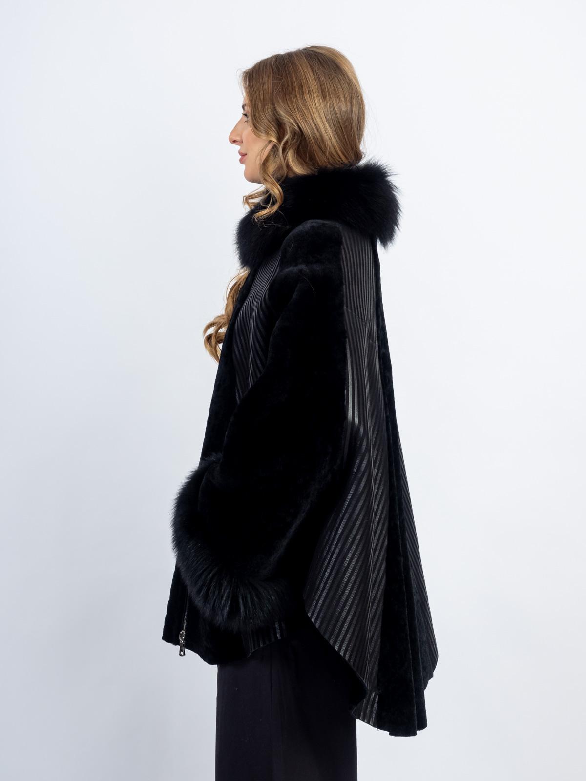 Дубленка из меха овчины LINDI WEST 7235-83