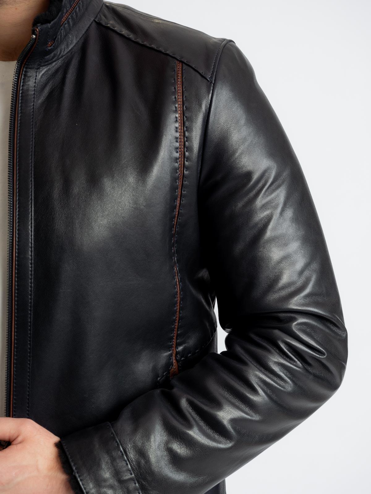 Дубленка с подкладом из овчины GIO MELLI F 4791