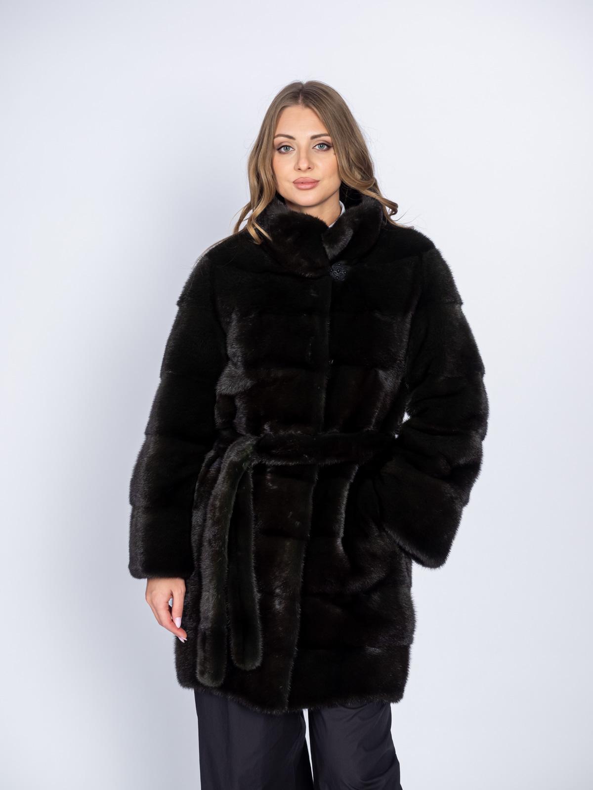 Шуба из меха норки Меха России 376-16