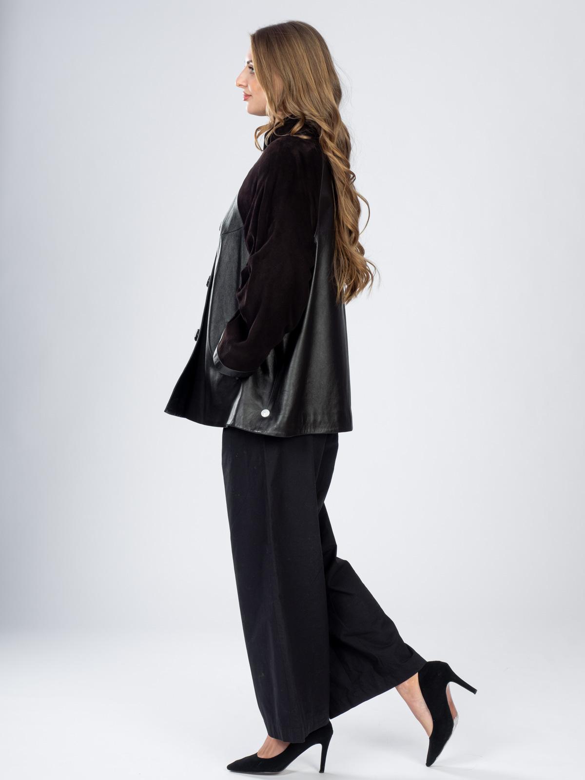 Куртка женская из натуральной кожи Lucrezia 17706