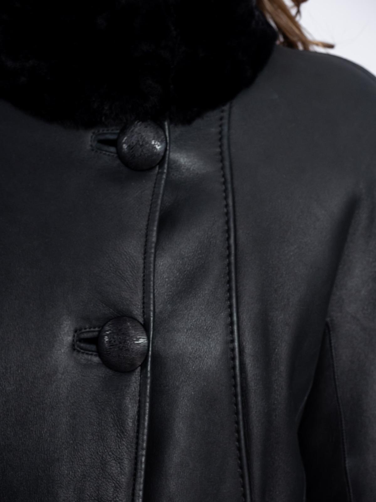 Дубленка женская из овчины Mefi K-1654