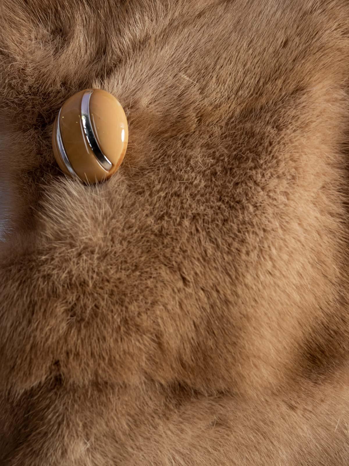 Шуба женская норковая Классика Поперечка 