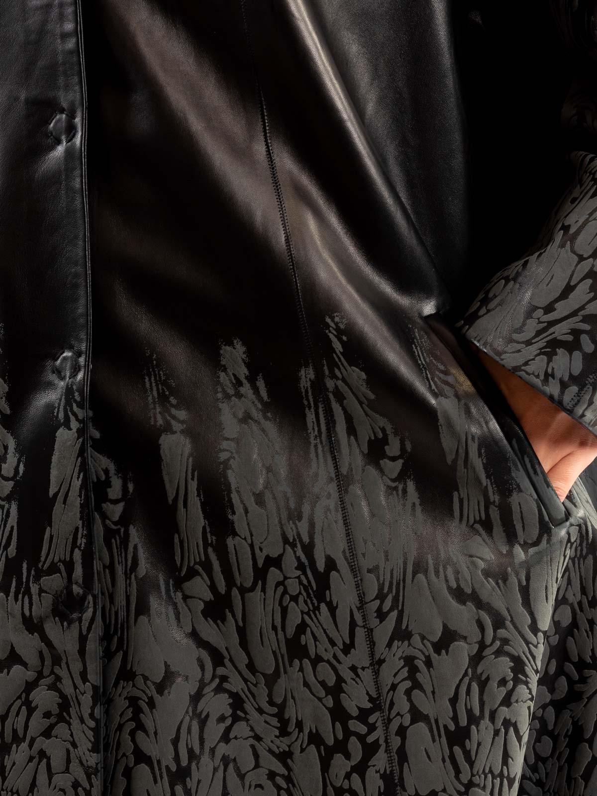 Плащ женский из натуральной кожи LINDI WEST 2354