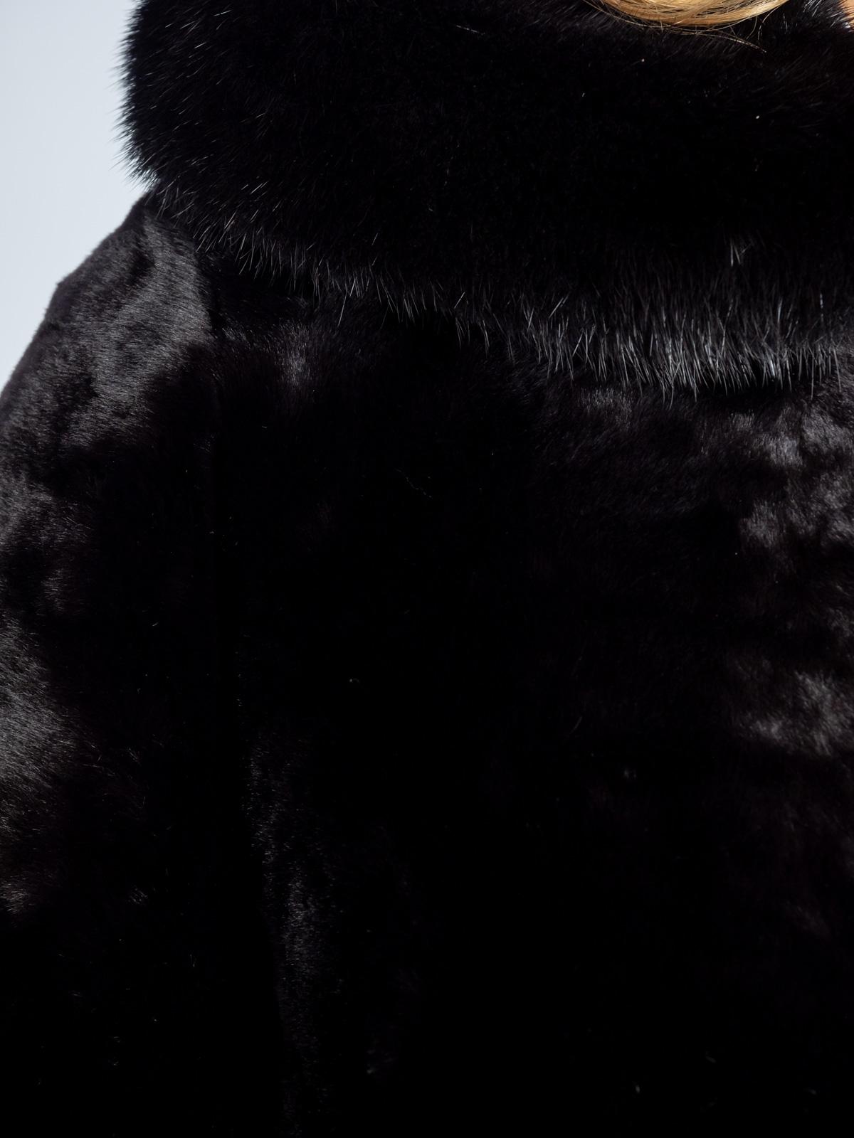 Шуба женская из меха овчины МиРель 1417-М