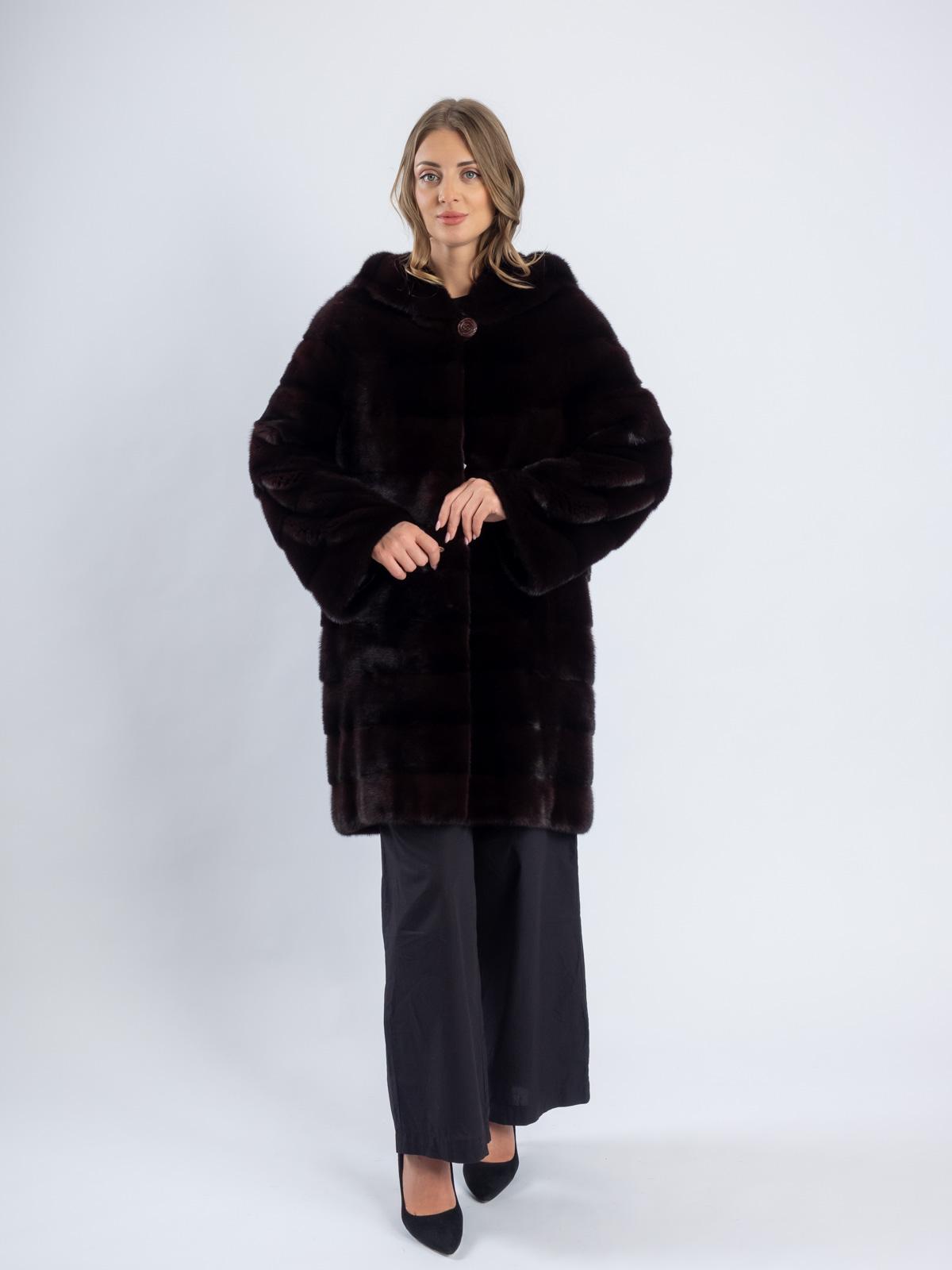 Шуба женская из меха норки Меха России 544