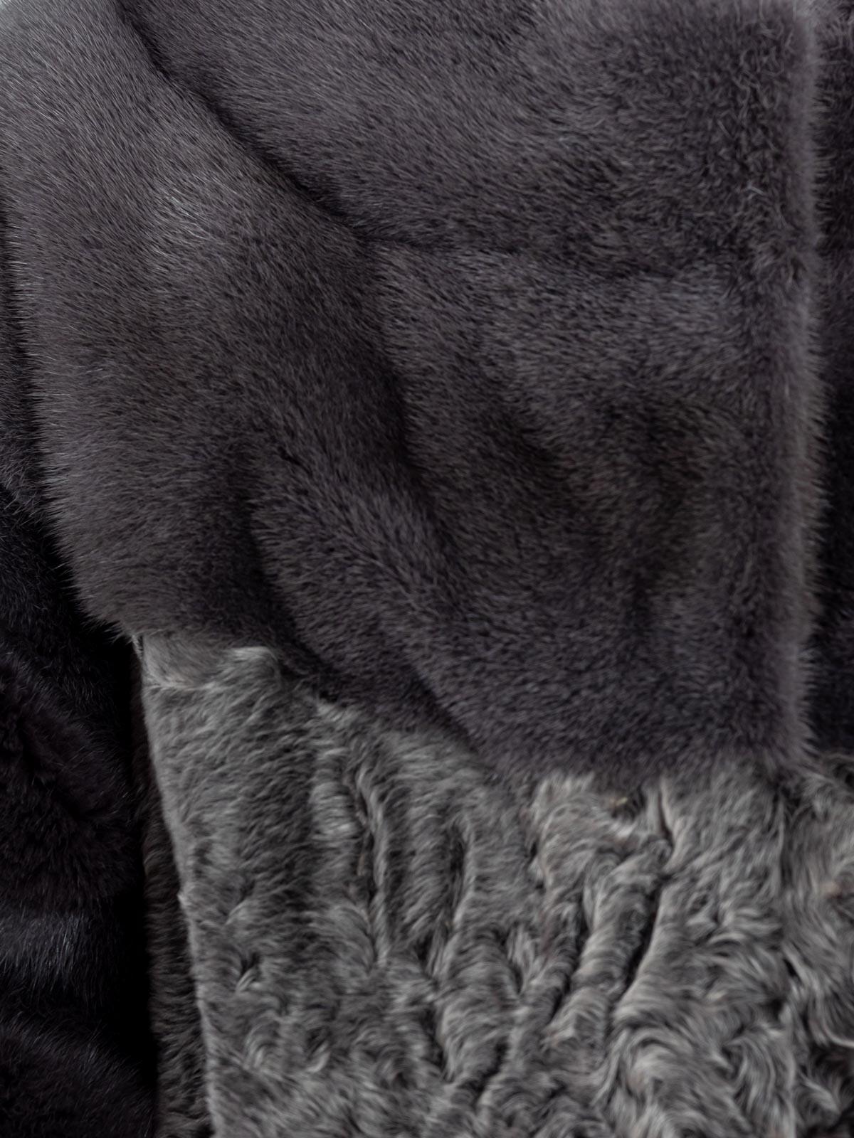 Шуба из меха каракуля Alex Шанель-Блюз 