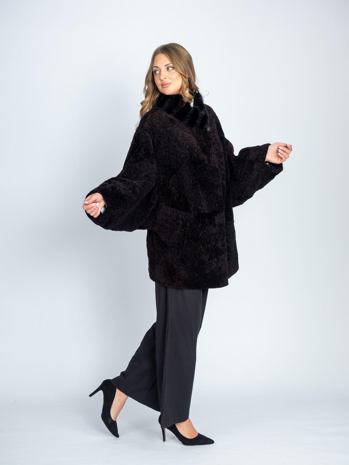 Шуба из меха овчины ALFAFUR К-03